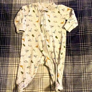 Carter’s sleep and play zip up 3 months
